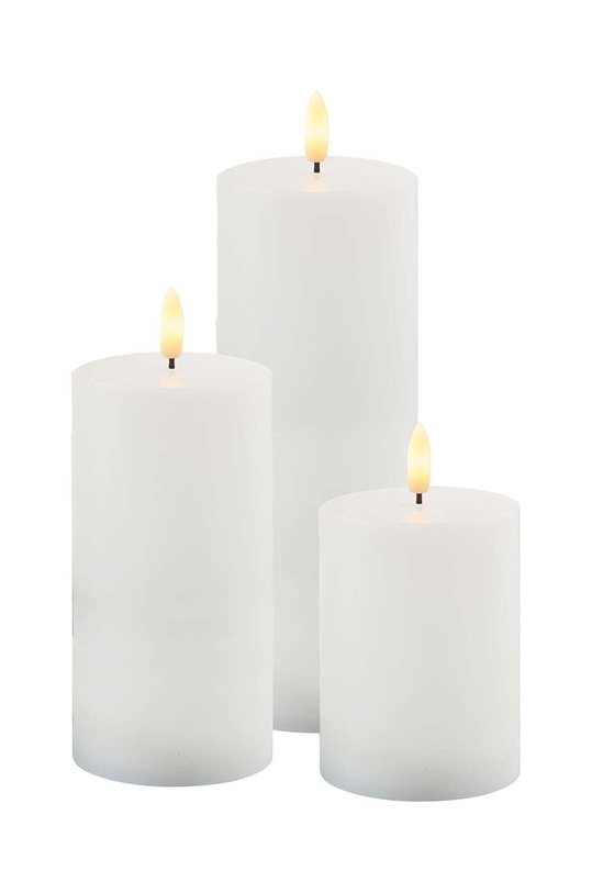 Набір свічок led Sirius Sille 3-pack білий 80816