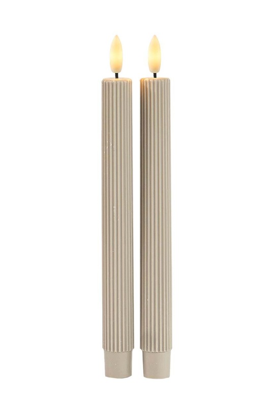 Свеча led Sirius Smilla 2 шт серый 80255