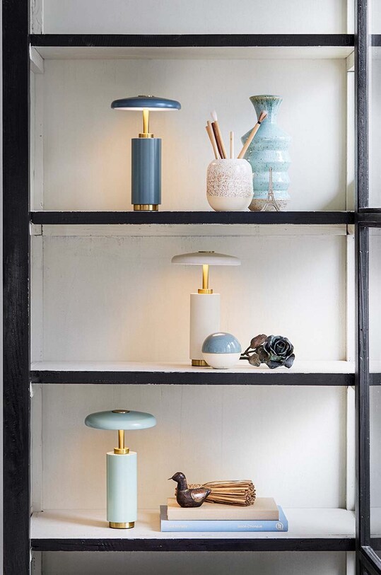 Cozy Living lampa stołowa led Cassias 6245 niebieski AA00
