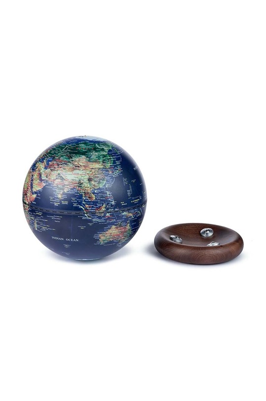 Gingko Design lampă led fără fir Atlas Globe Large G038L.WT albastru AA00