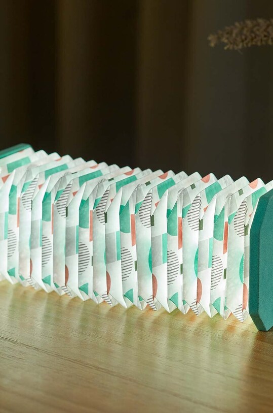 Gingko Design lampă cu led Velvet Accordion Lamp G006GM