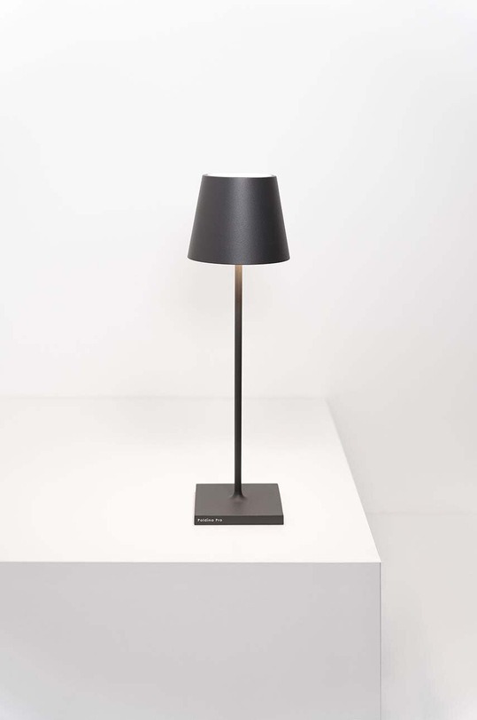 Zafferano lampă de masă led fără fir Poldina Pro LD0340N3 gri AA00
