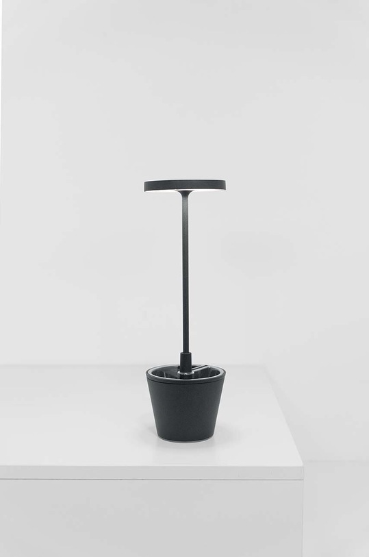 Zafferano lampă de masă led fără fir Paldina Reverso LD0420N3 negru AA00