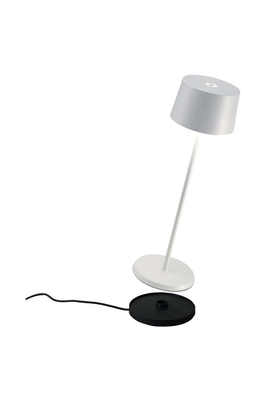 Zafferano lampa stołowa bezprzewodowa led Olivia Pro LD0850B3 biały AA00