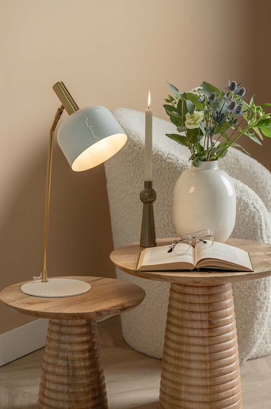 Leitmotiv lampa stołowa biały LM2126WH