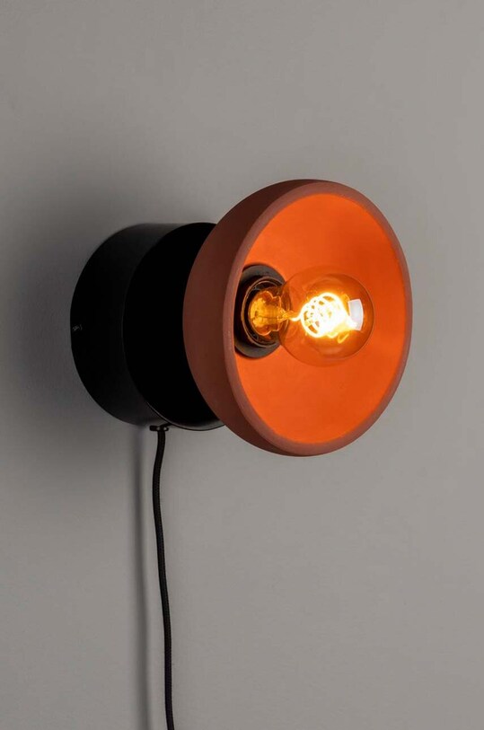 Salon i sypialnia Dutchbone lampa ścienna Zahra 5400066 czerwony