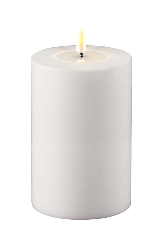 Свічка led Deluxe Homeart 10 x 15 cm білий RF.UL.0010
