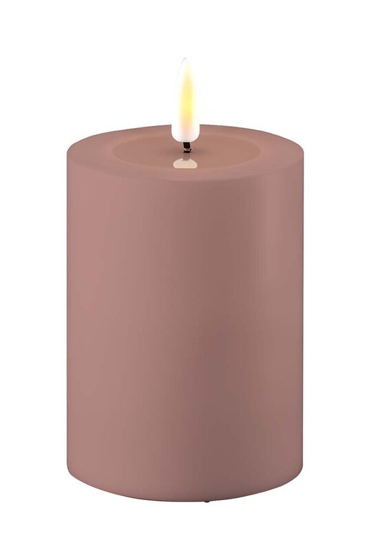 Deluxe Homeart lumânare led 7,5 x 10 cm roz RF.UL.0020