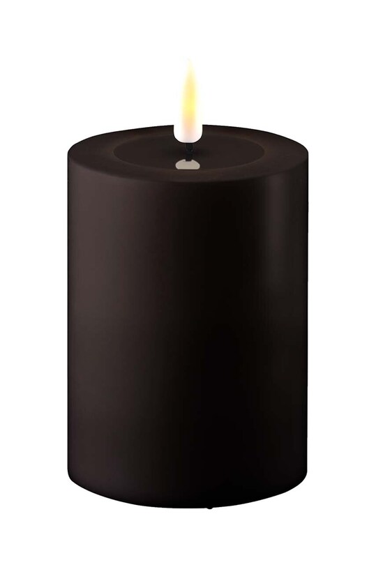 Led sviečka Deluxe Homeart 7,5 x 10 cm čierna RF.UL.0031