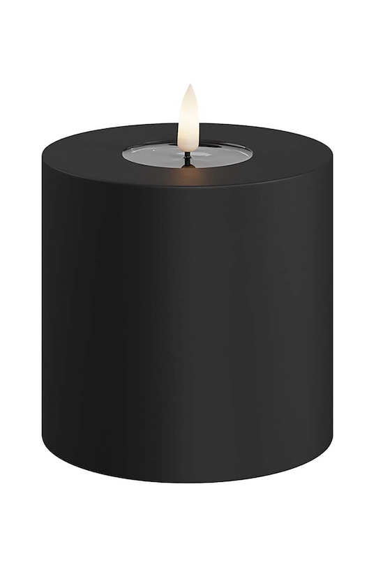 Свеча led Deluxe Homeart 10 x 10 cm чёрный RF.UL.0035