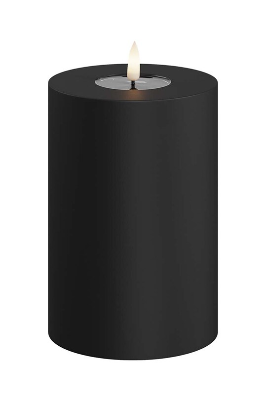 Свеча led Deluxe Homeart 10 x 15 cm чёрный RF.UL.0036