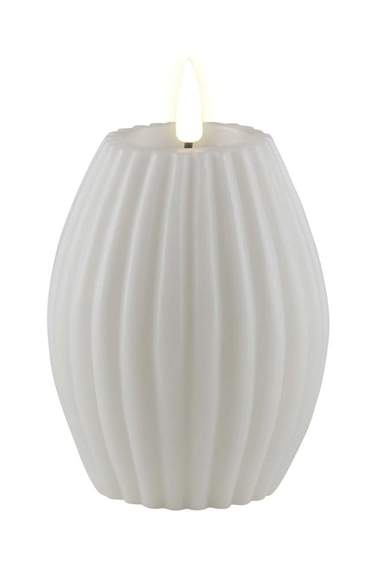 Led свещ Deluxe Homeart 7,5 x 10 cm бял RF.R.0001