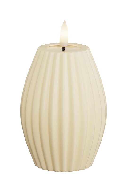 Свеча led Deluxe Homeart 7,5 x 10 cm бежевый RF.R.0009