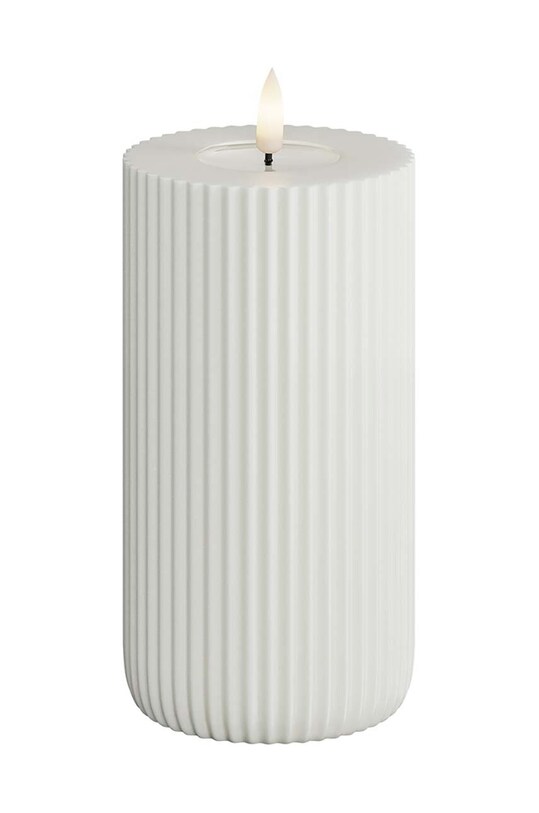 Deluxe Homeart lumânare led 8 x 15 cm alb RF.R.0017