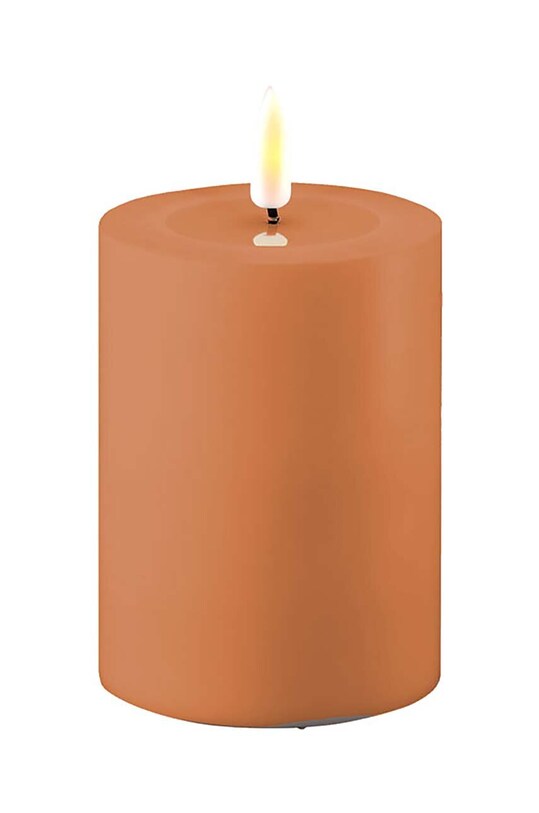 Свічка led Deluxe Homeart 7,5 x 10 cm коричневий RF.UL.0071