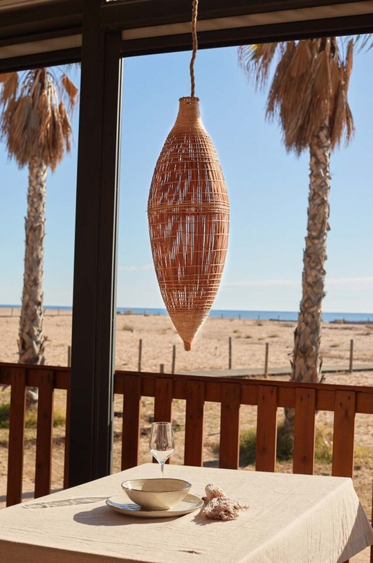 Calma House klosz Batca 76 x 24 cm brązowy BATCA.L7624.NAT