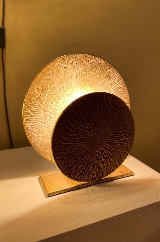 Salon i sypialnia home & lifestyle lampa stołowa 102731 brązowy