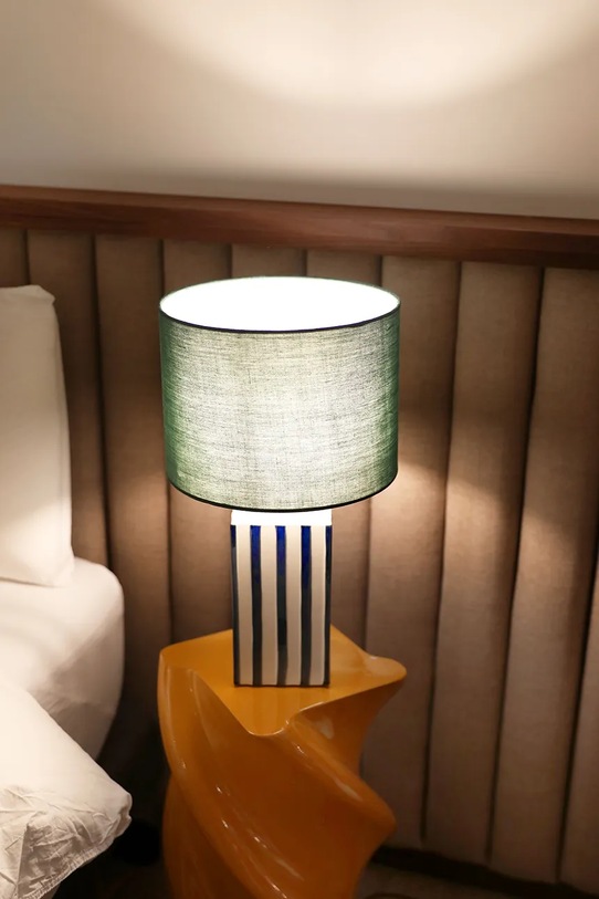 Dnevni boravak i spavaća soba Stolna lampa &k amsterdam Streak 2755.02 šarena