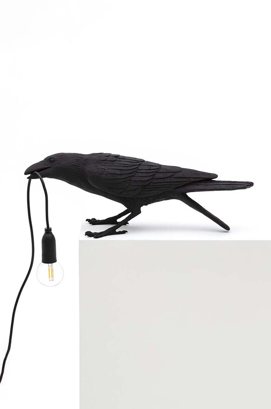 Настільна лампа Seletti Bird Lamp Black Playing чорний 14736