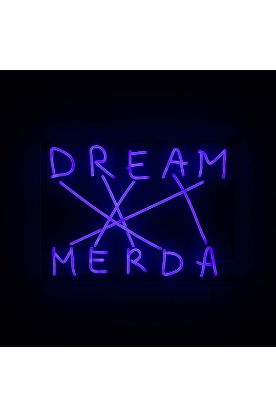 Світлодіодна настінна декорація Seletti Dream Merda 13005 блакитний