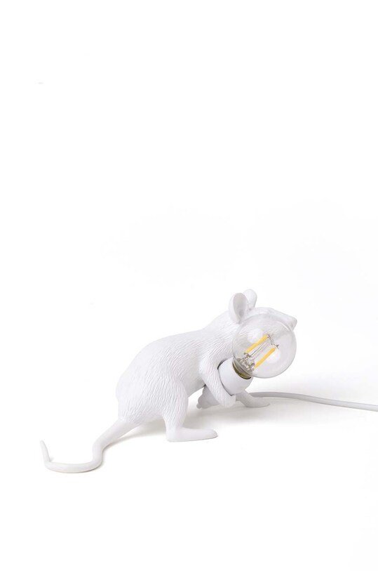 Настільна лампа Seletti Mouse Lamp Lop 15222 білий AA00