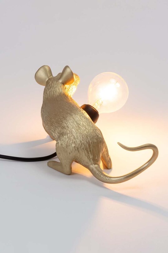 Seletti lampa stołowa Mouse Lamp żółty 15232