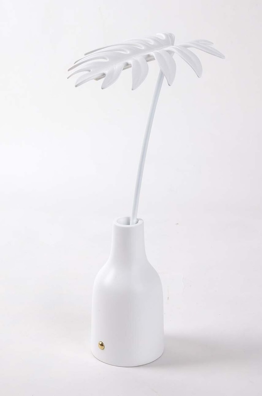 Seletti lampada da tavolo Leaf Light Stellou bianco 09024