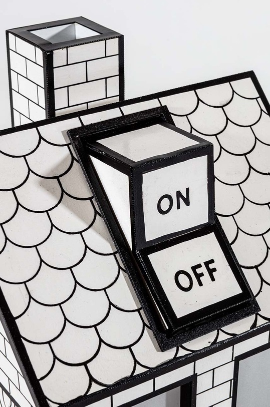 Seletti asztali lámpa On-Off Lamp 15195 többszínű