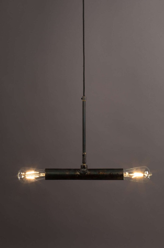 Salon i sypialnia Dutchbone lampa wisząca Doppio 5300139 czarny