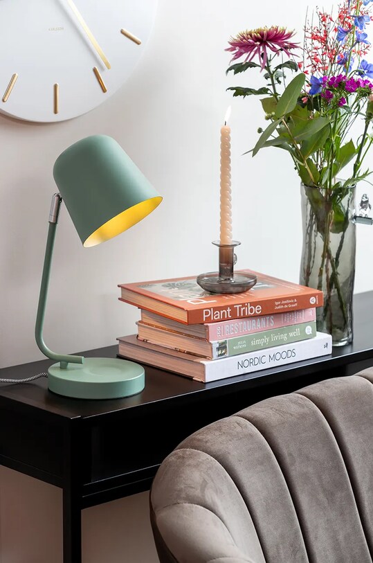 Stolná lampa Leitmotiv Encantar zelená LM2171GR