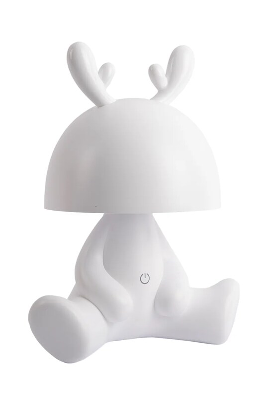 Leitmotiv lampa stołowa bezprzewodowa led Deer biały LM2191WH