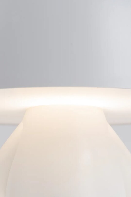 Salon i sypialnia Leitmotiv lampa stołowa bezprzewodowa led Deer LM2191WH biały