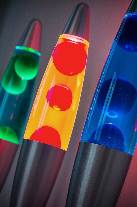 Επιτραπέζιο φωτιστικό InnovaGoods Lava Magma Lamp KB439MAGLAMP.BLUE μπλε AA00