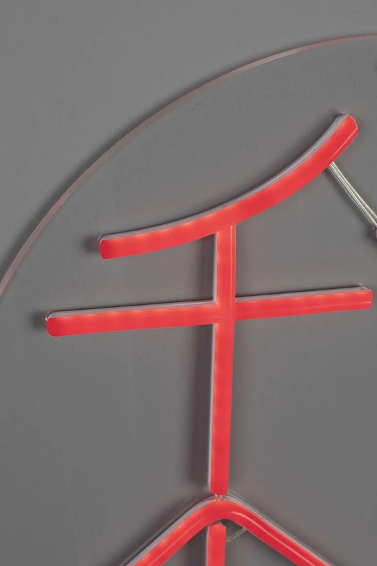 Dutchbone dekoracja ścienna neonowa Sya Autumn multicolor 5400069