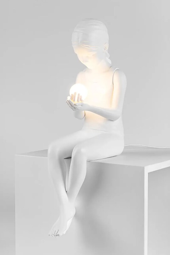 Вітальня та спальня Світлодіодна декорація Seletti Inner Glow Girl 15321. барвистий