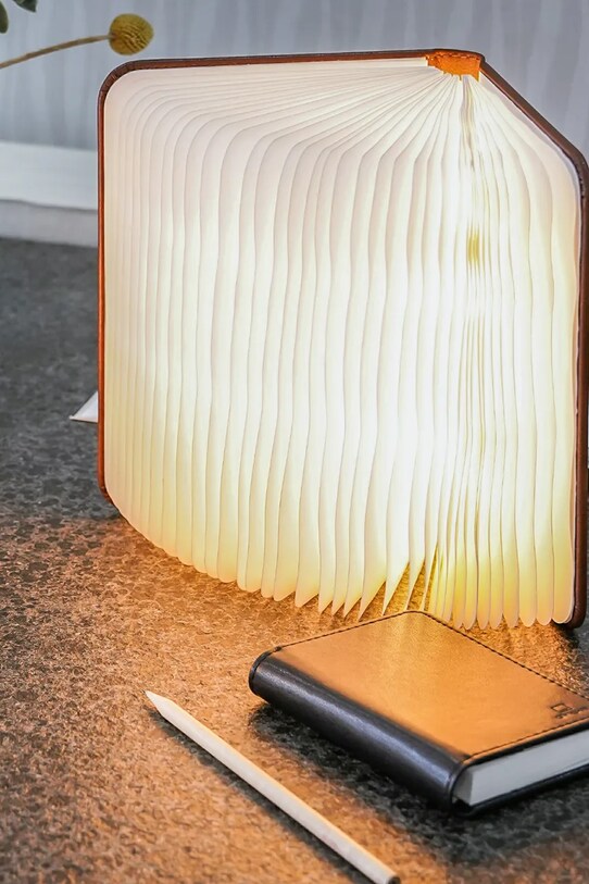 Gingko Design lampa bezprzewodowa led Large Smart Book Light brązowy GK12L2