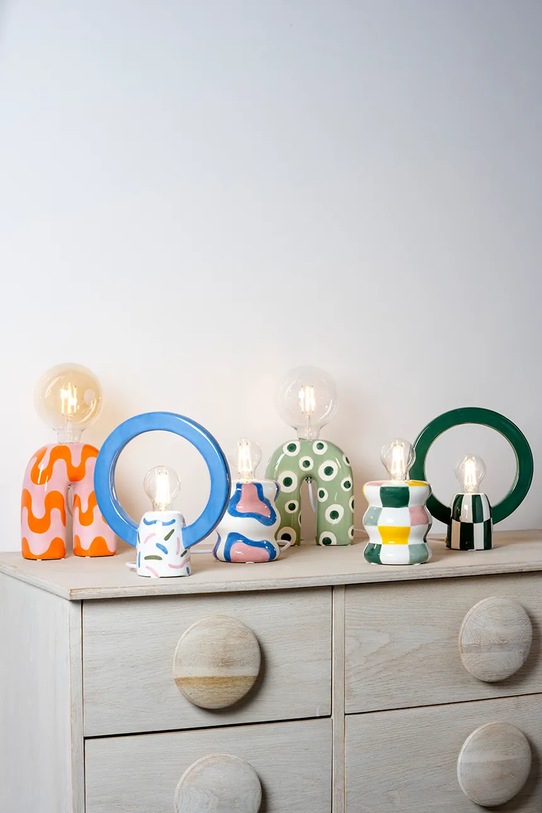 Qué Rico lampa stołowa Hector 12 x 13,5 cm 148.01324 multicolor AA00