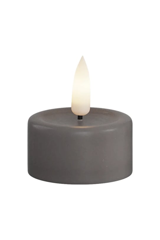 Набір свічок led Deluxe Homeart 2-pack сірий RF.0037