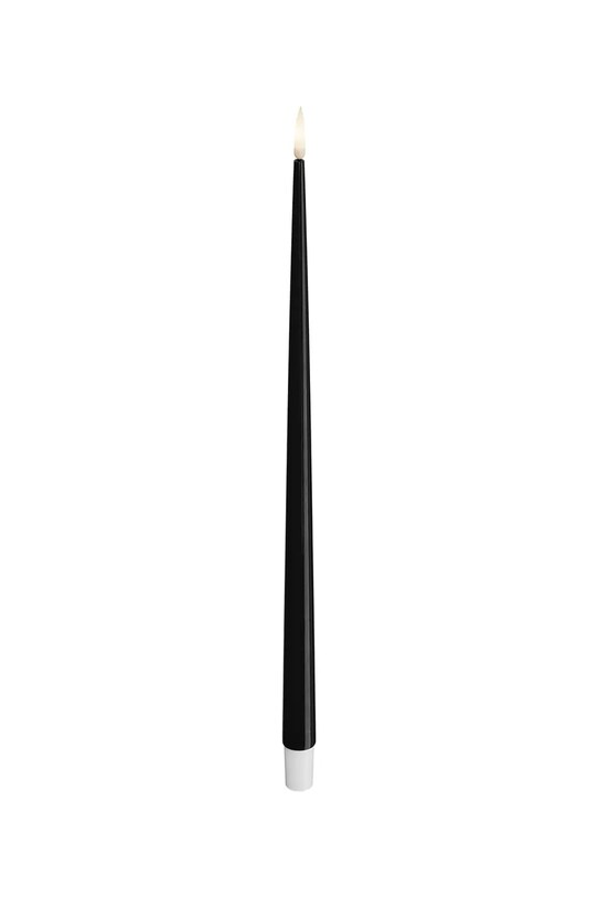 Deluxe Homeart set de lumânări led 2,2 x 28 cm 2-pack negru RF.K.0003