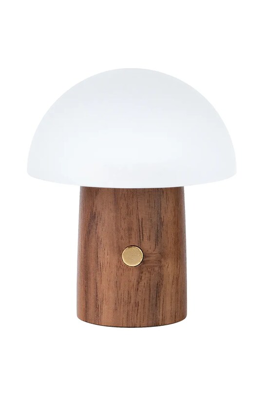Ασύρματο φωτιστικό led Gingko Design Super Mini Alice Mushroom καφέ G022S.WT