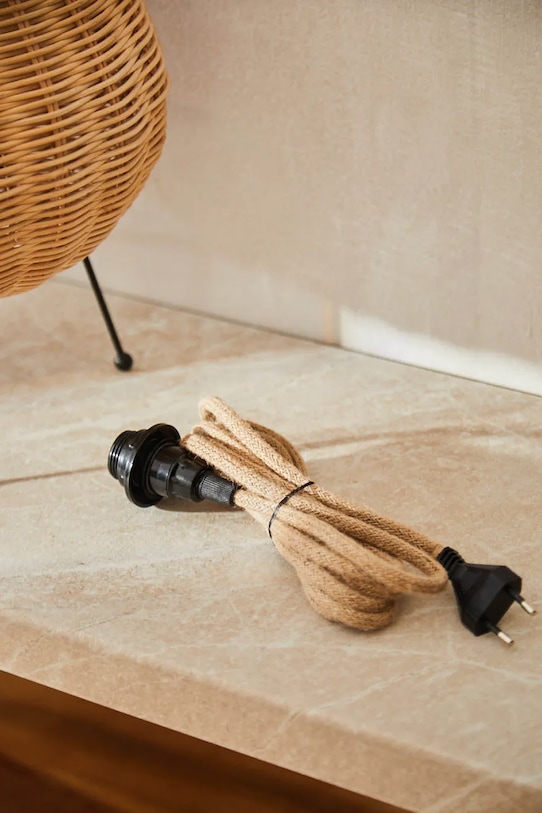 Вітальня та спальня Кабель з вилкою для лампи Calma House Cable E27 CABLE.E27CE.NAT бежевий