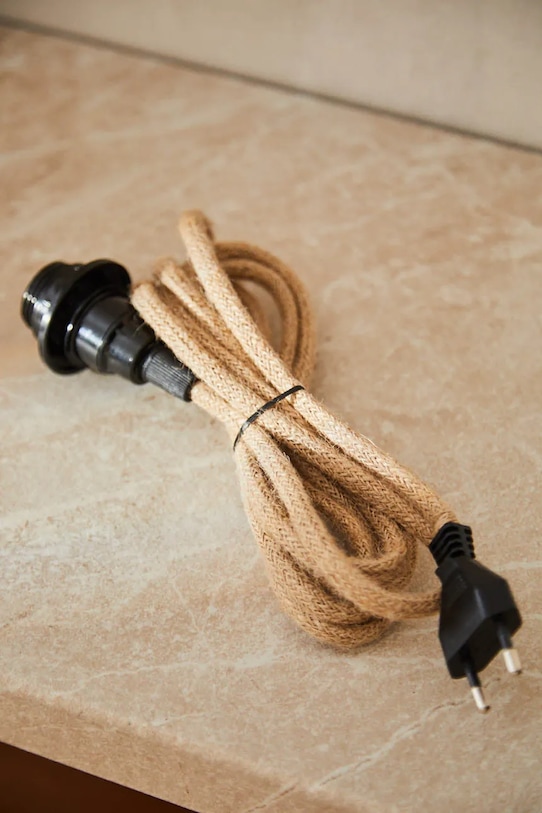 Кабель з вилкою для лампи Calma House Cable E27 бежевий CABLE.E27CE.NAT