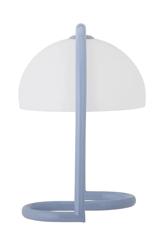 Obývací pokoj a ložnice Stolní lampa Bloomingville Favour 82058392 modrá