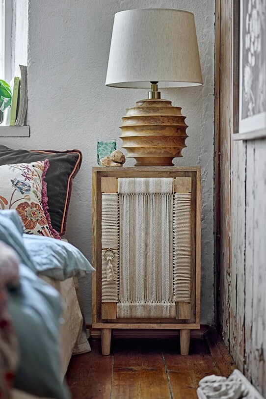 Stolná lampa Bloomingville Svale 82046379 hnedá AA00