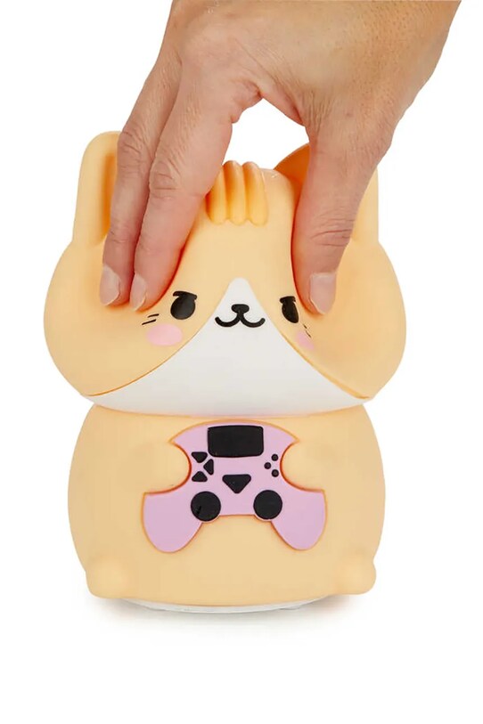 Balvi lampă de noptieră Kawaii Gamer 14,5 cm 28066 gri