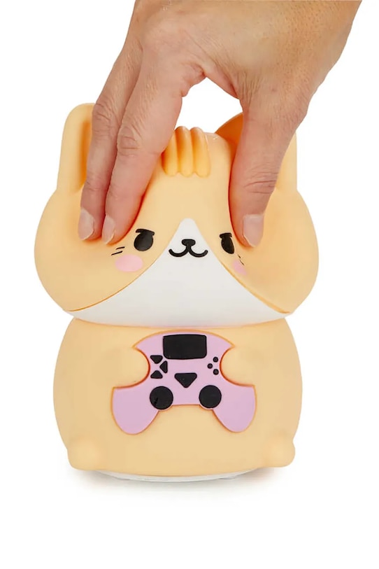 Balvi lampka nocna Kawaii Gamer 14,5 cm 28066 szary