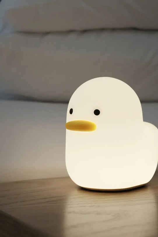 Helio Ferretti lumină de noapte led Duck alb 122573