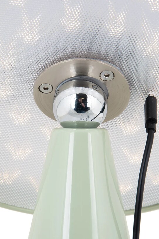 Obývacia izba a spálňa Bezdrôtová led stolná lampa Leitmotiv Phoebe LM2073GR sivá