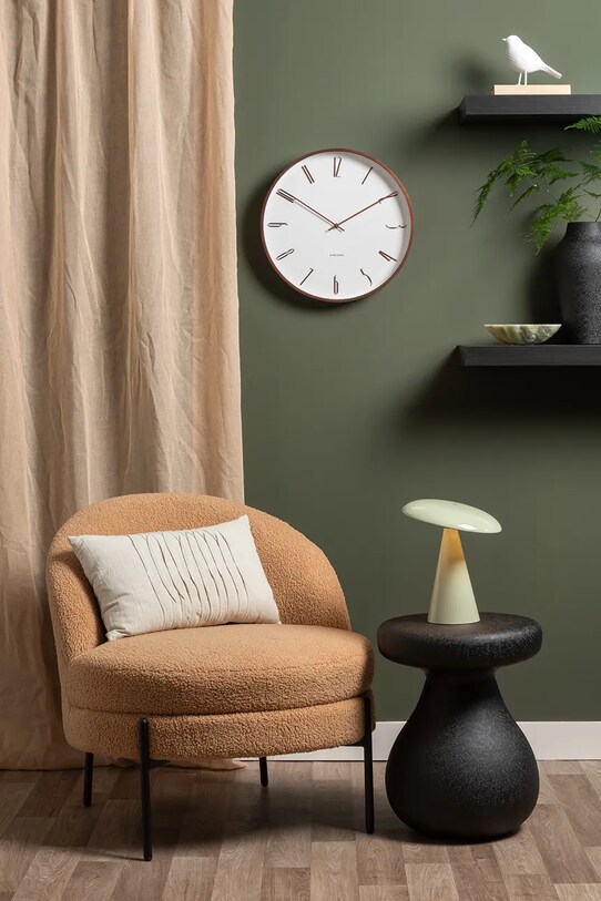 Bezdrôtová led stolná lampa Leitmotiv Phoebe sivá LM2073GR