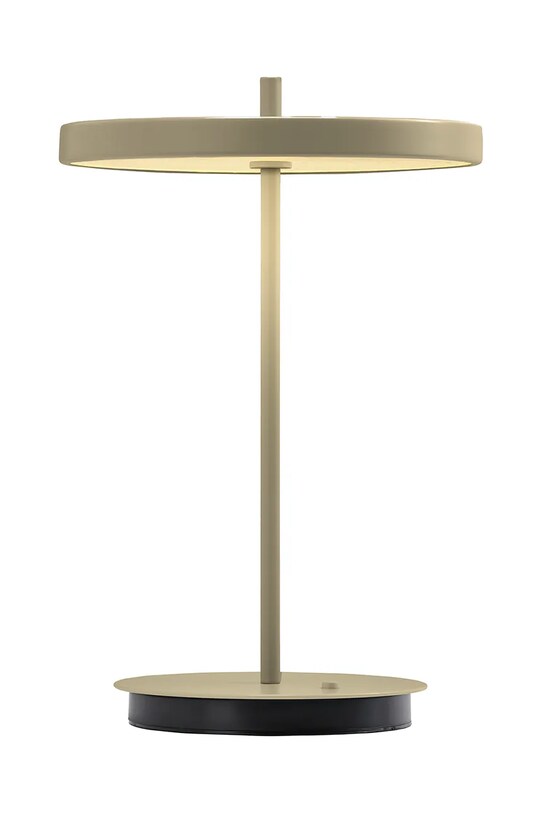 Obývacia izba a spálňa Bezdrôtová led stolná lampa Umage Asteria Move 2631 žltá